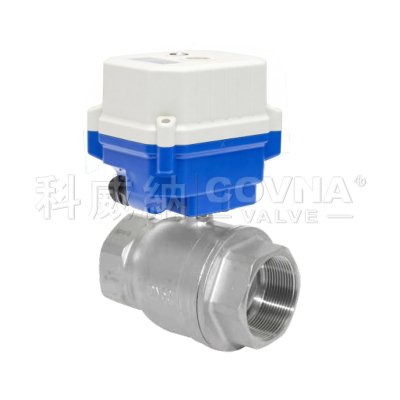 比例调节型不锈钢螺纹微型电动球阀_A150-M系列